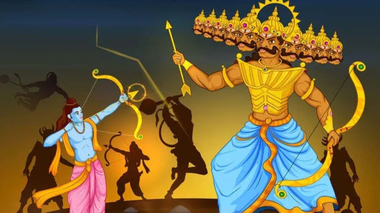 Ravan Vadh Ki Kahani in Hindi | Ramayan Katha | Bhagwan Hanuman ...