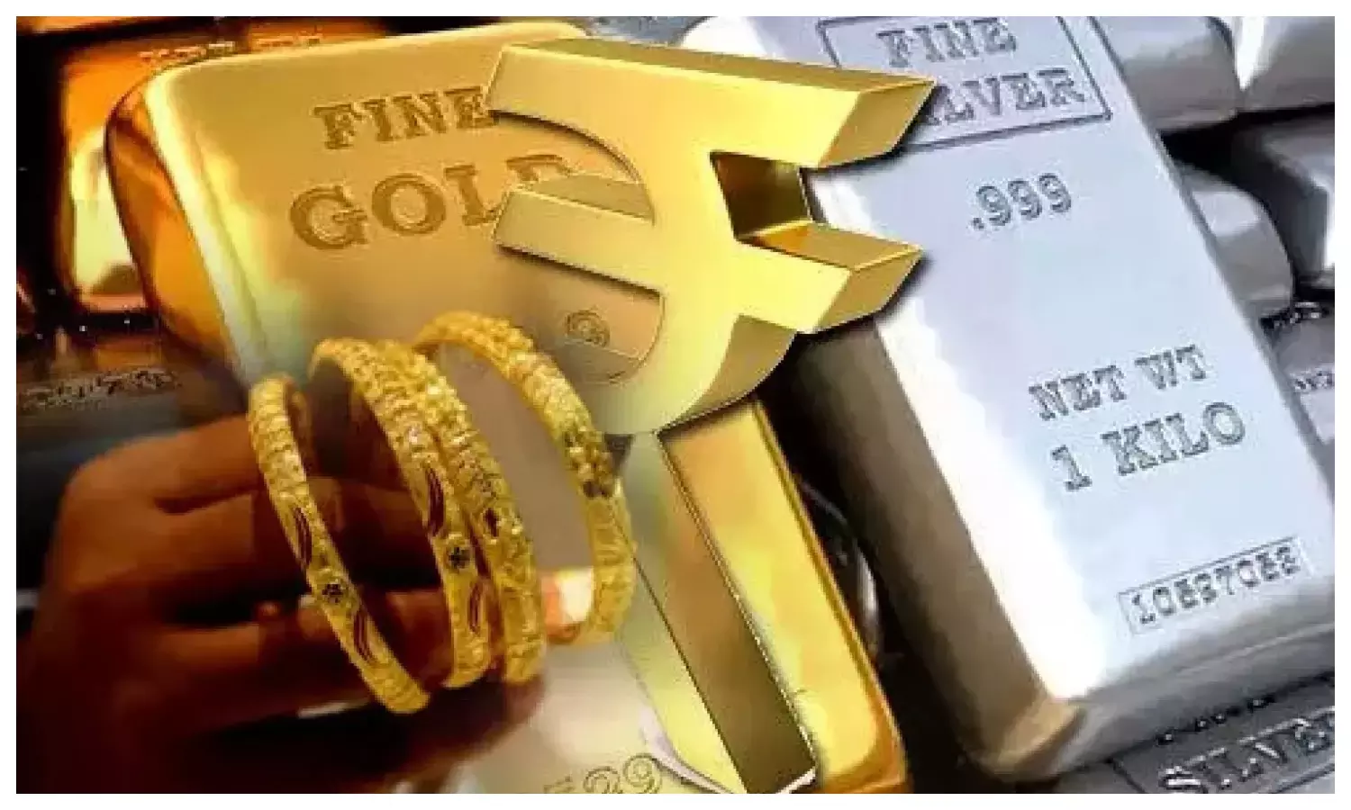 Gold Silver Price Today: यूपी में आम लोगों से दूर सोना-चांदी, गोल्ड 1 हजार रुपए महंगा, चांदी बनी 86 हजारी