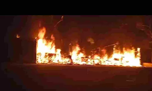 fire in Deoria
