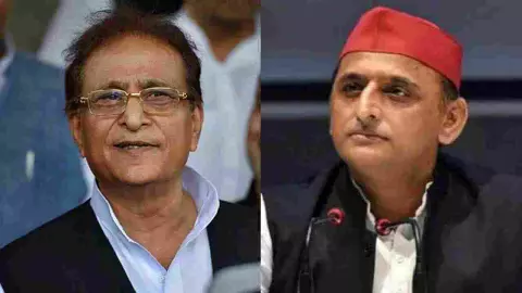 Azam khan Akhilesh Yadav Azam khan Akhilesh Yadav