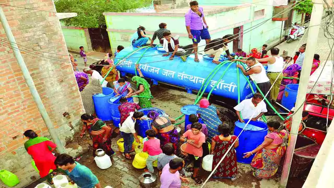 Drinking water supply Jhansi