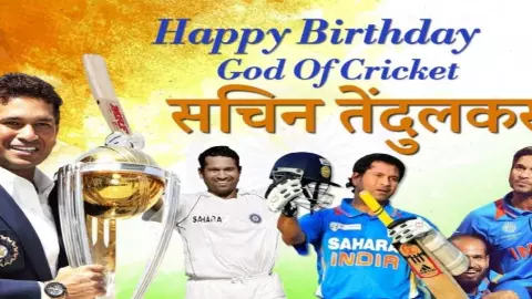 Sachin Tendulkar Birthday
