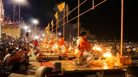 Yamuna Aarti Delhi Vasudev Ghat Yamuna Aarti Delhi Vasudev Ghat