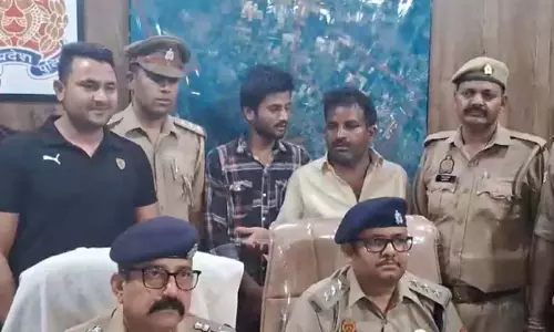 Father and son arrested for demanding ransom of Rs 2 crore from diamond businessman