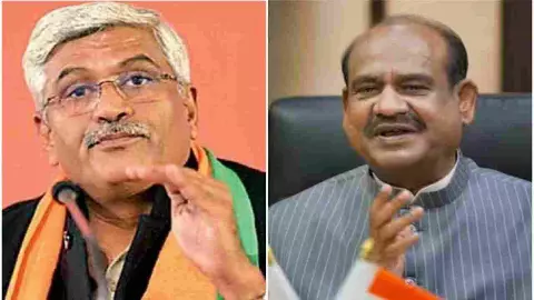 Gajendra Singh Shekhawat Om Birla