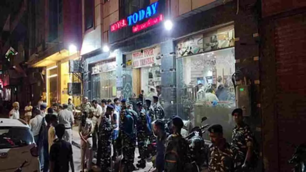 Delhi hotel paramilitary force deployed