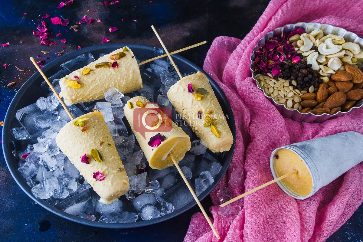 Lucknow Famous Kulfi, colourful kulfi