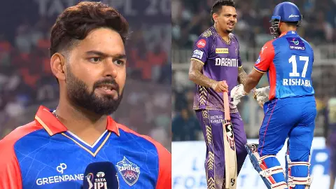KKR vs DC Match Rishabh Pant