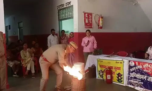 Raised awareness on issues related to life safety, voter awareness rally conducted