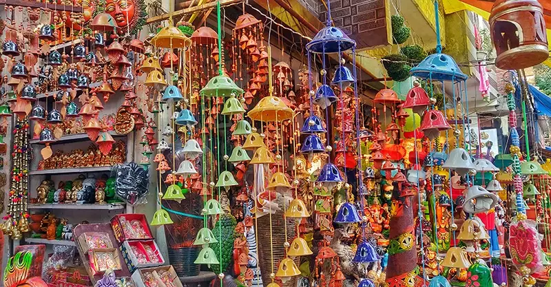 Hauz Rani Market Delhi