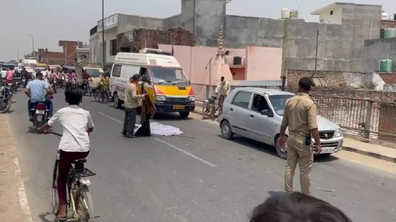 Road Accident in Hardoi