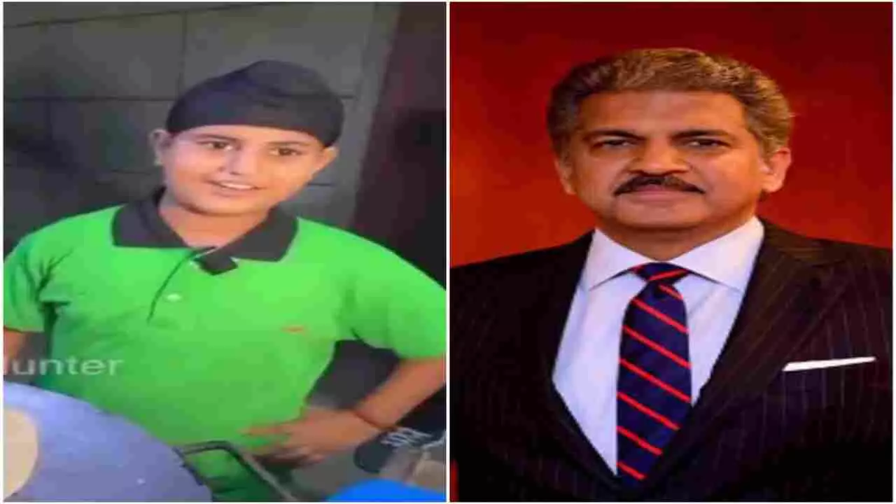 Jaspreet and Anand Mahindra