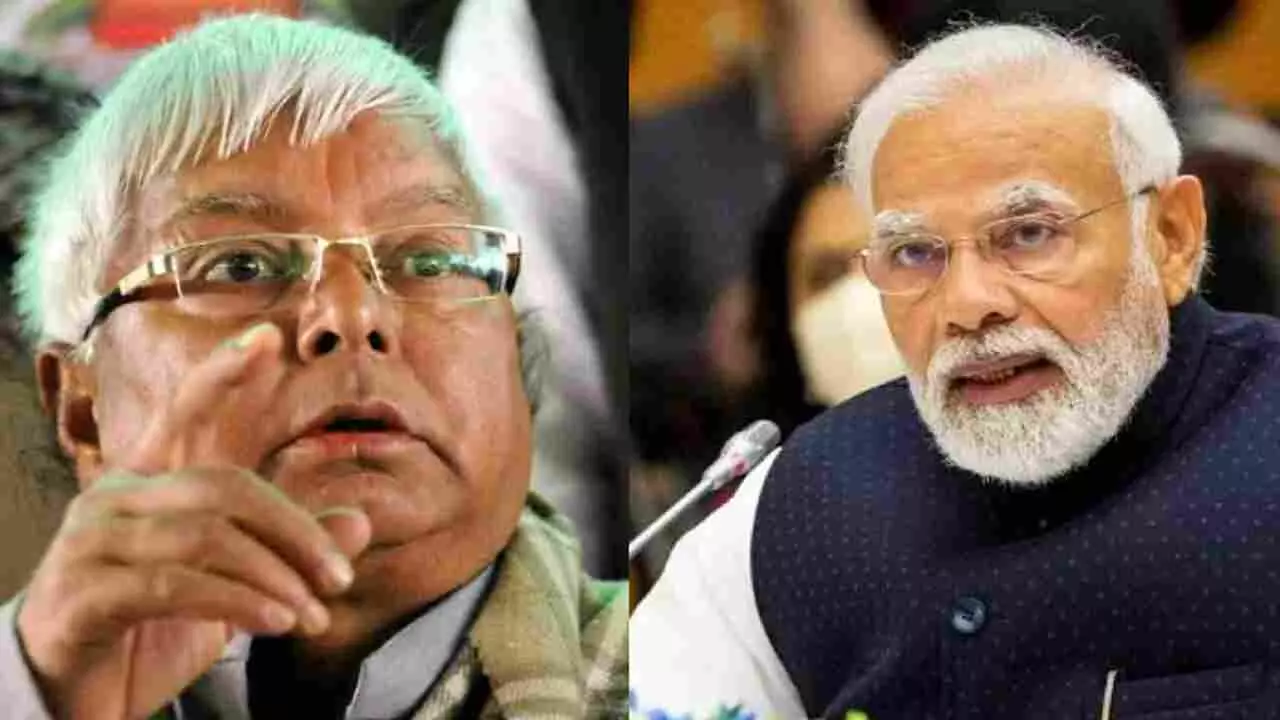 Lalu prasad yadav , PM Modi