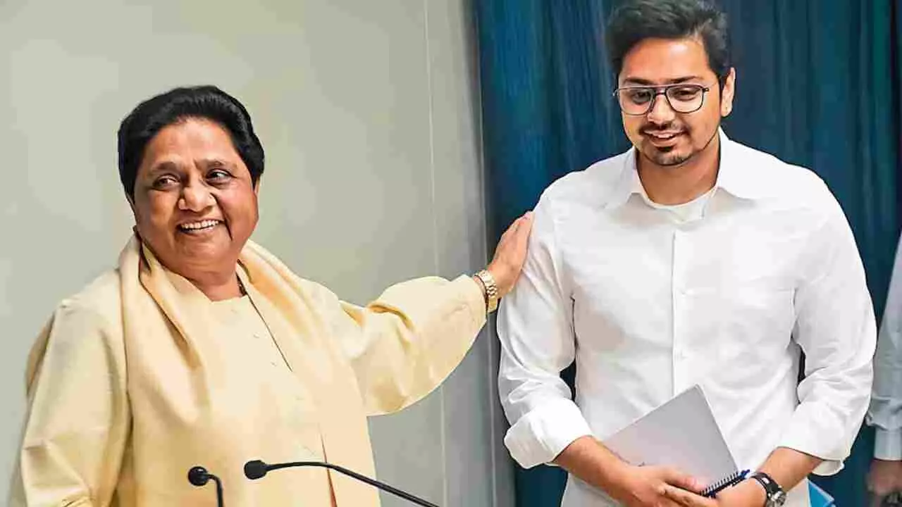 Mayawati nephew akash anand