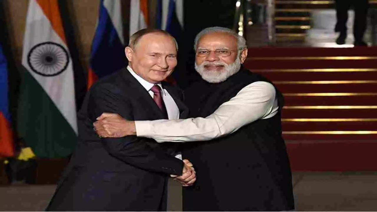 Russia PM Putin and PM Modi