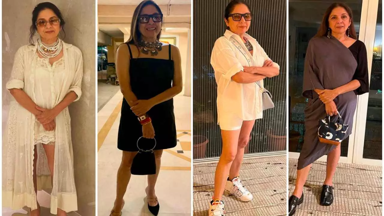 Neena Gupta Hot Outfits