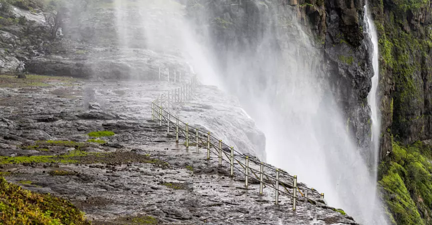 Reverse Waterfall, Lonavala Famous Waterfall