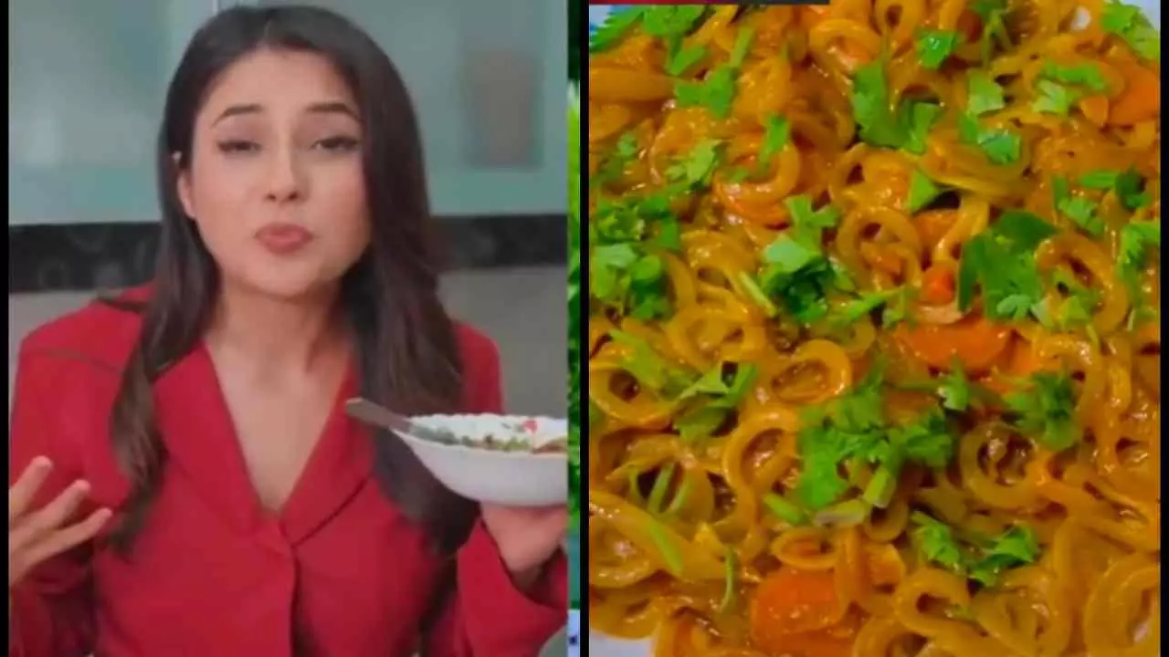 Shehnaaz Gill Cooking Video