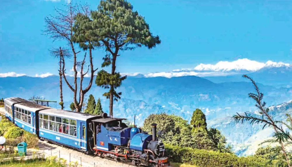 Darjeeling Beautiful view, Darjeeling toy train