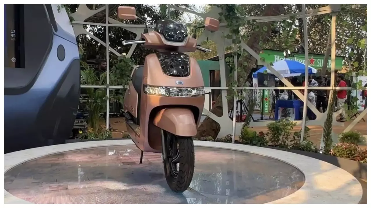 TVS Electric Scooter ( Social Media Photo)