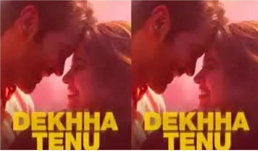 Mr. & Mrs. Mahi Dekhha Tenu Song