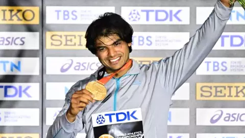 Neeraj Chopra Won Gold Medal in Federation Cup 2024