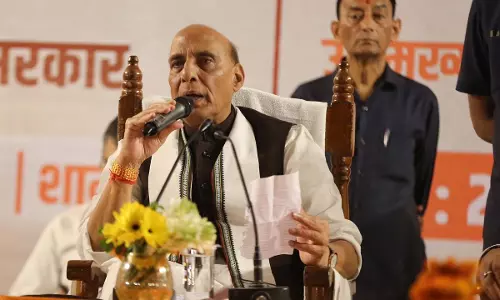 Many dignitaries including Rajnath Singh interacted at the residence of Rajya Sabha MP Sanjay Seth