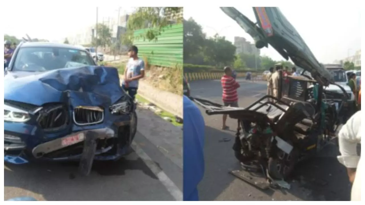 Noida Road Accident