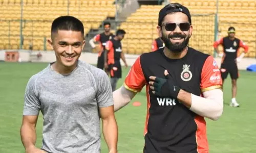 Sunil Chhetri Virat Kohli