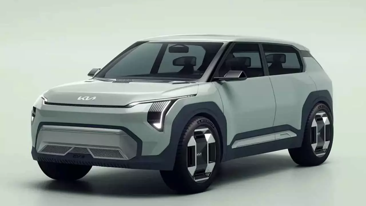 Kia EV3 Electric Car