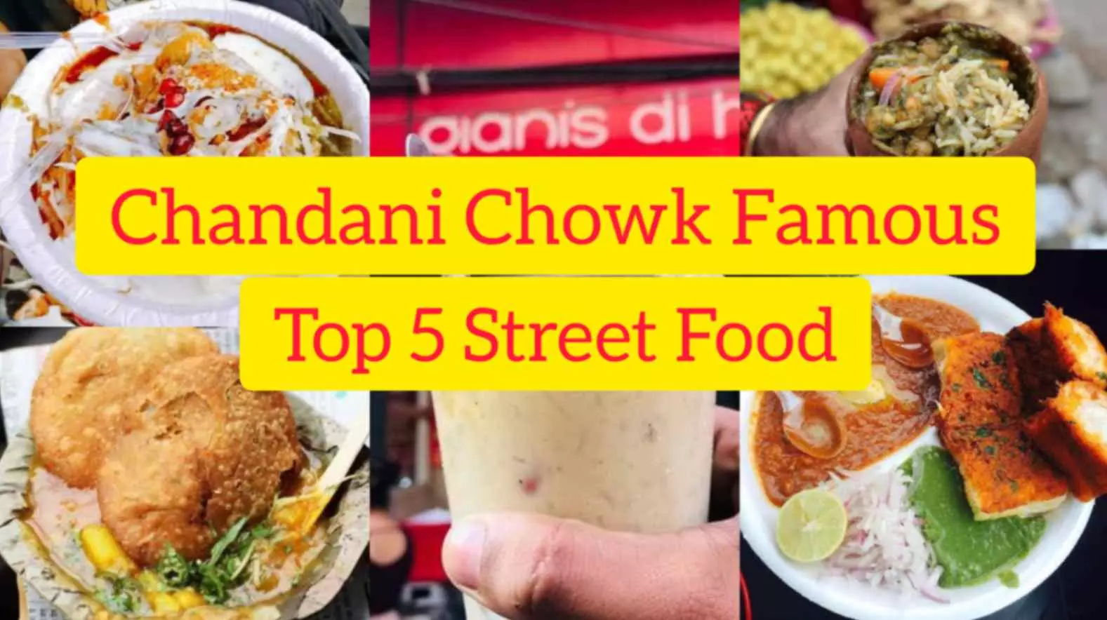 Delhi Famous Chandni Chowk Famous Food