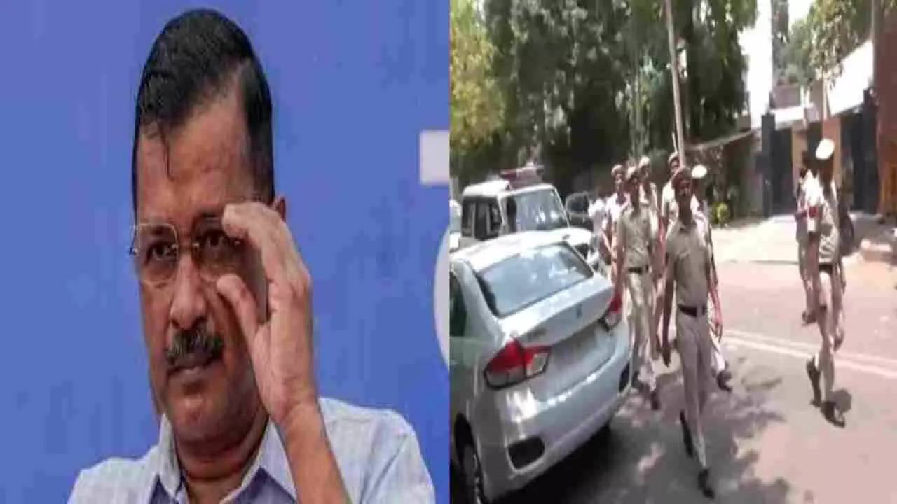 Arvind Kejriwal,  Delhi Police