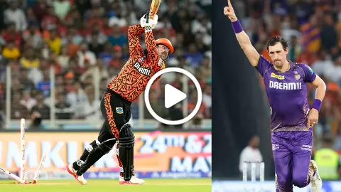 SRH vs KKR Qualifier 1 Mitchell Starc Travis Head