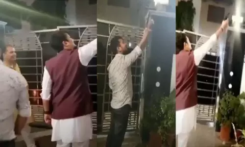 Two sons shot one after the other in front of their father and went viral by making a video