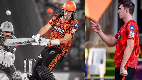 SRH vs RR Qualifier 2 Pat Cummins Batting Video SRH vs RR Qualifier 2 Pat Cummins Batting Video