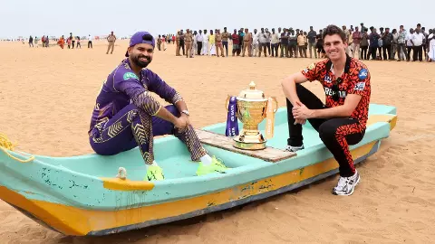 IPL Final 2024 KKR vs SRH Canadian Rapper Drake IPL Final 2024 KKR vs SRH Canadian Rapper Drake