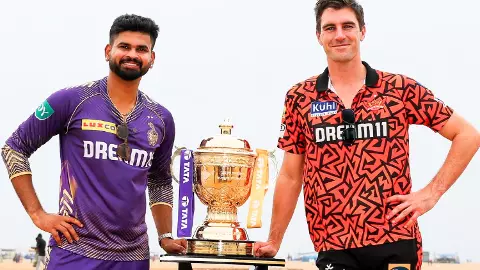 IPL 2024 Final KKR vs SRH Pat Cummins vs Shreyas Iyer IPL 2024 Final KKR vs SRH Pat Cummins vs Shreyas Iyer