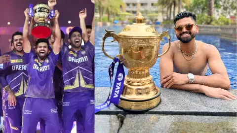 IPL 2024 Trophy Shreyas Iyer IPL 2024 Trophy Shreyas Iyer