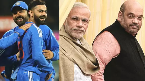 Team India Head Coach PM Modi Amit Shah Team India Head Coach PM Modi Amit Shah
