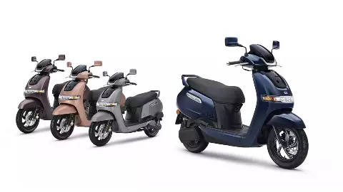 TVS iQube ST ( Social Media Photo)