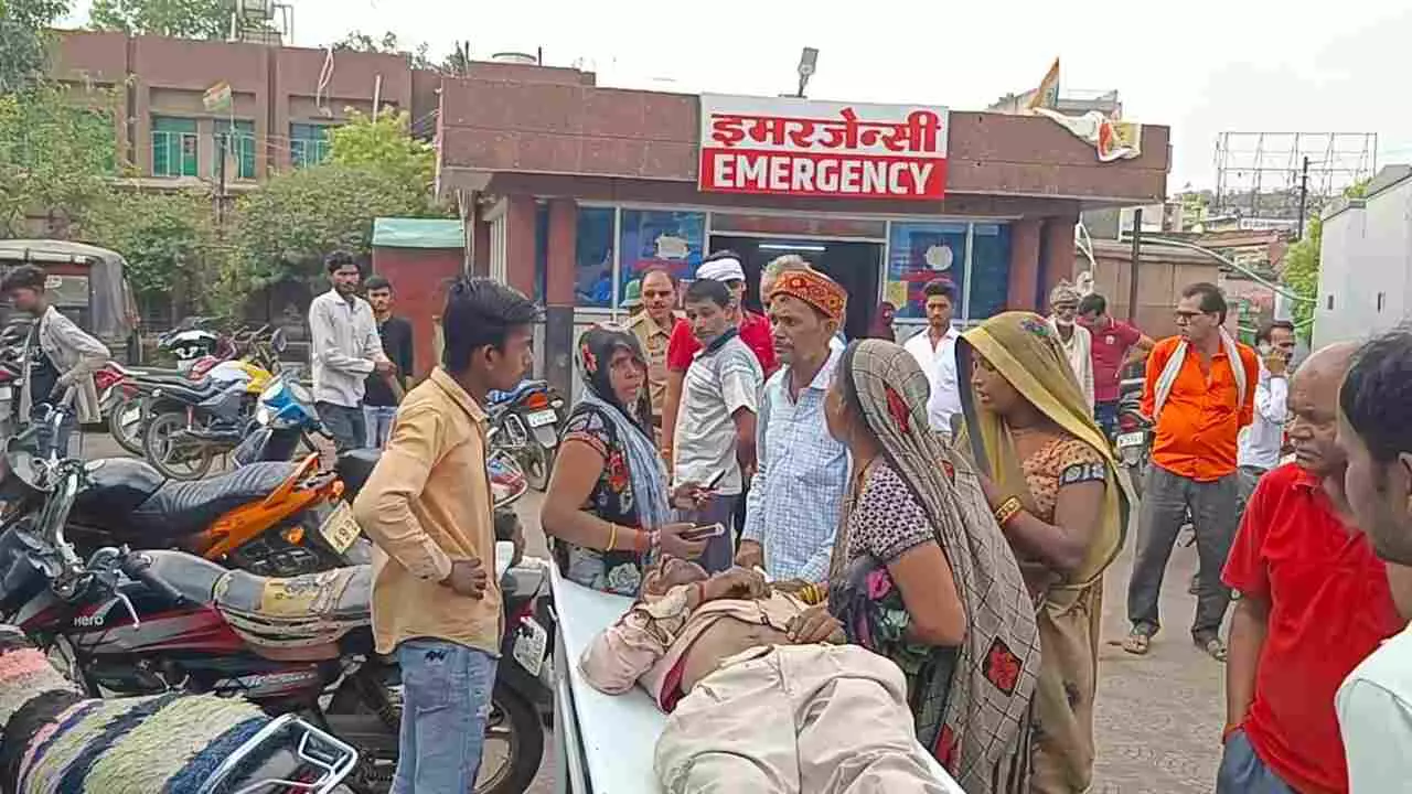 Mahoba Accident news