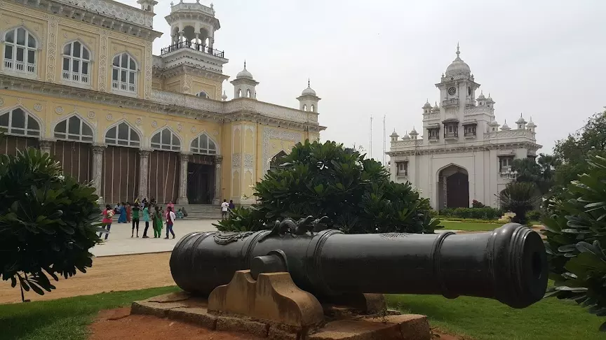 Chowmahalla Palace in Hyderabad Tourism