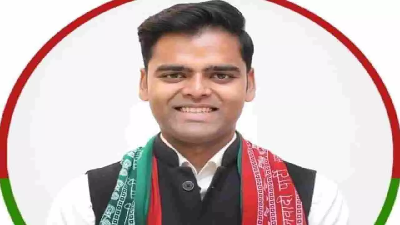 Samajwadi Party youth candidate Pushpendra Saroj