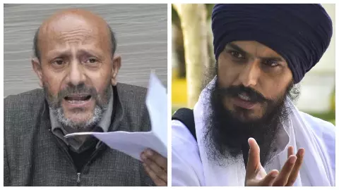 जेल में बंद अमृतपाल और राशिद ने जीता चुनाव, जानिए कैसे होगा शपथग्रहण? जेल में बंद अमृतपाल और राशिद ने जीता चुनाव, जानिए कैसे होगा शपथग्रहण?