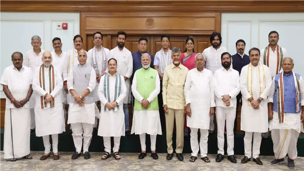 NDA parliamentary party meeting