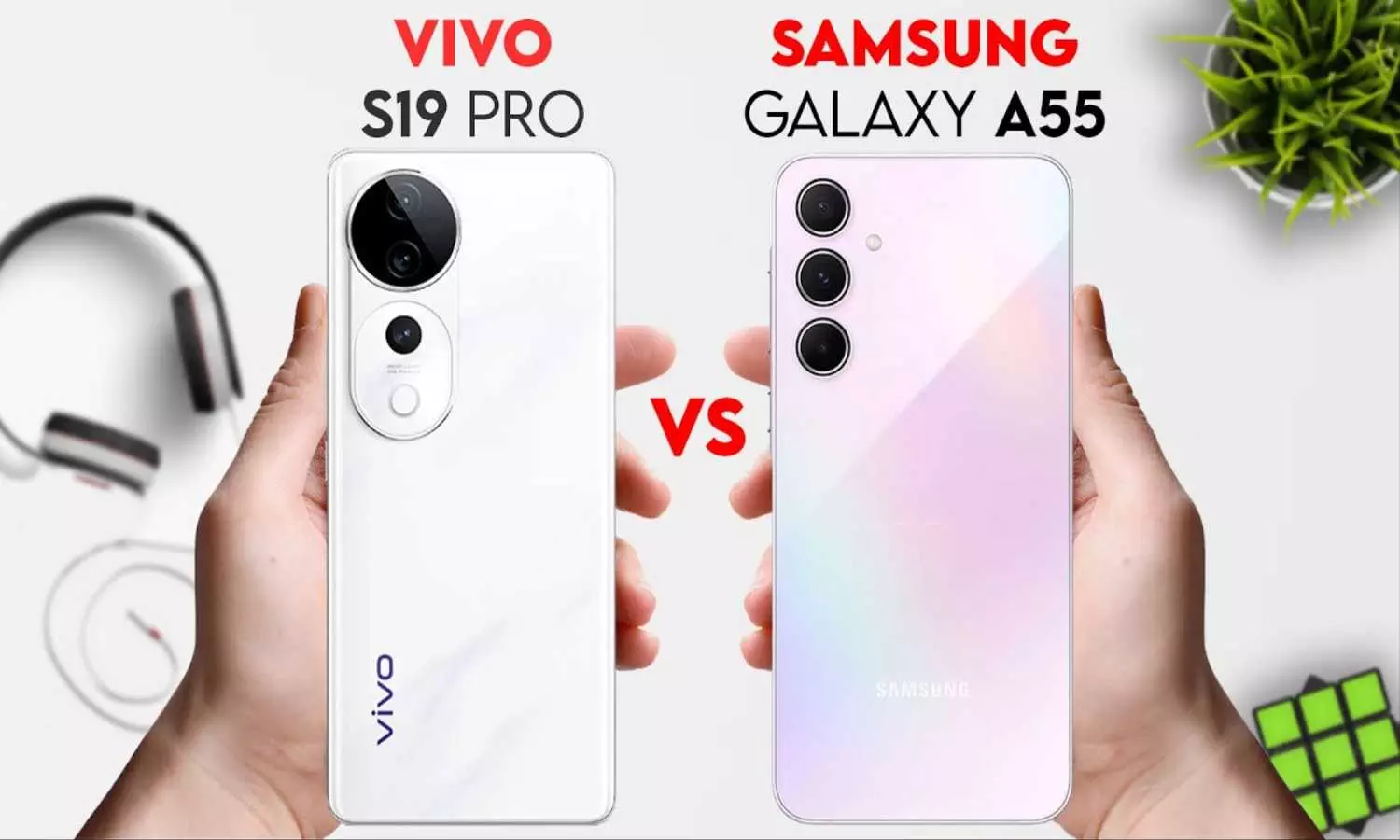 Samsung Galaxy A55 vs Vivo S19