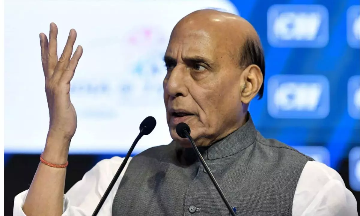 Defense Minister Rajnath Singh