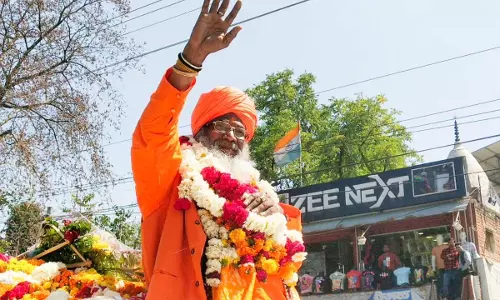Saint Sakshi ( Photo - Newstrack )