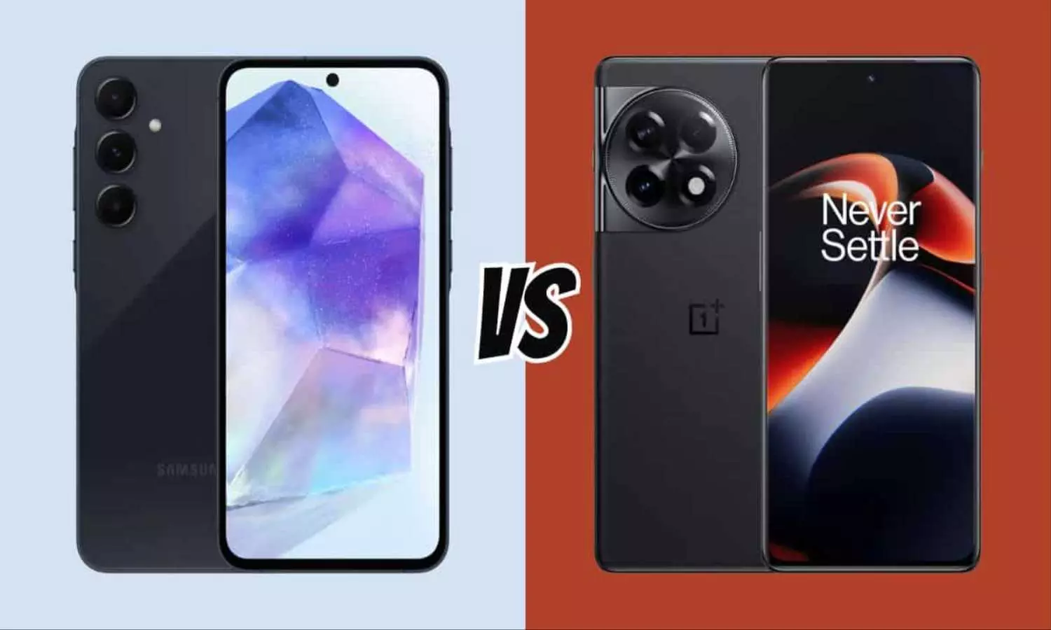 Samsung Galaxy A55 vs Oneplus 11R: फीचर्स के मामले कौन है बेस्ट ?