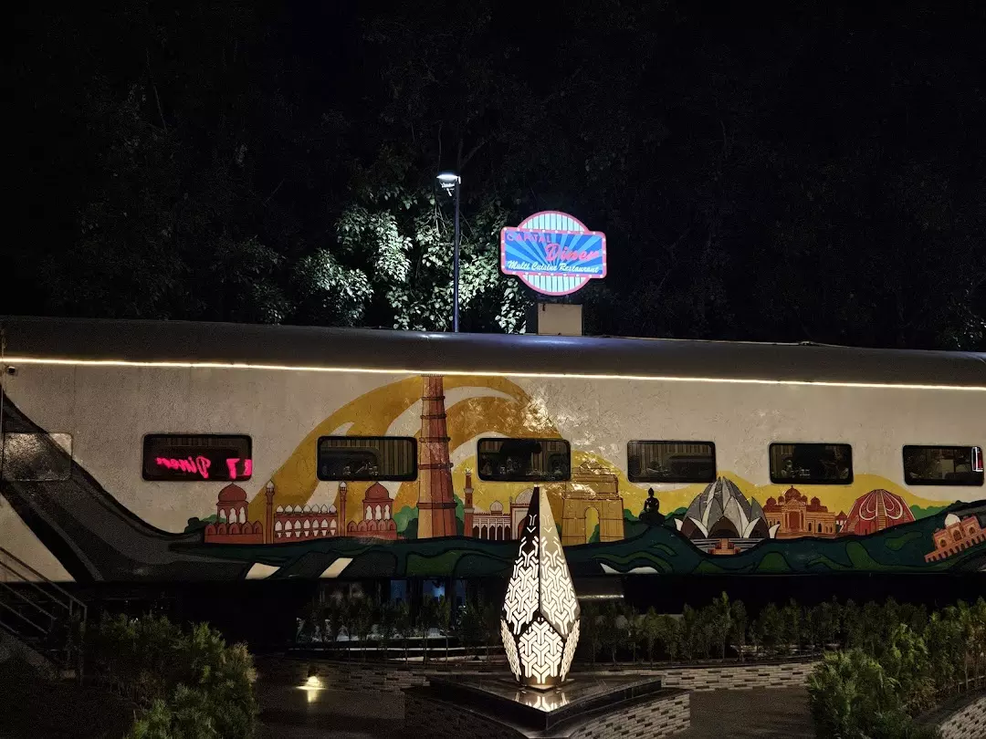 Rail Coach Restaurant in New Delhi
